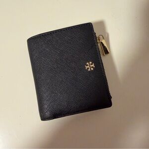 Tory Burch // Black Emerson Leather Wallet